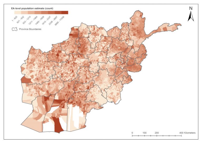 Mapping Afghanistan's population WorldPop